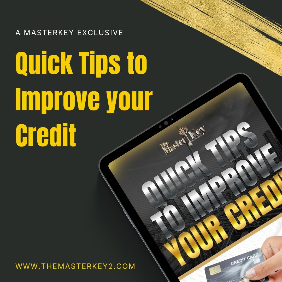 Tips and Tricks to improve your credit score fast